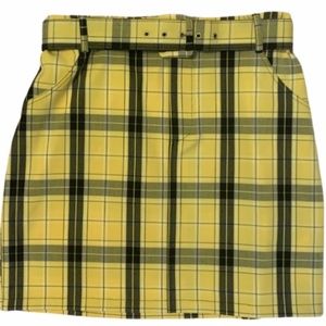 “clueless” lookalike skirt💛🖤